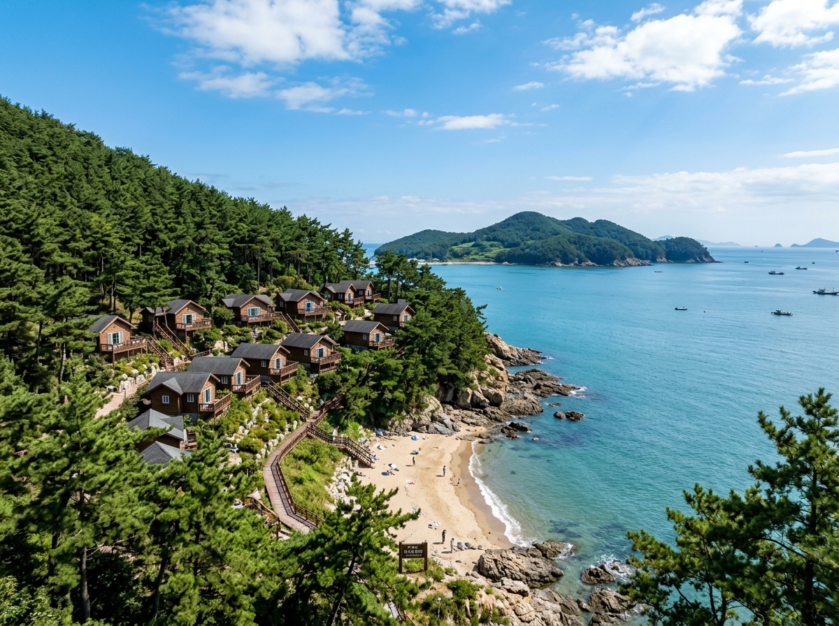 덕적면 발행처 (소야랑, 덕적 휴양림)
